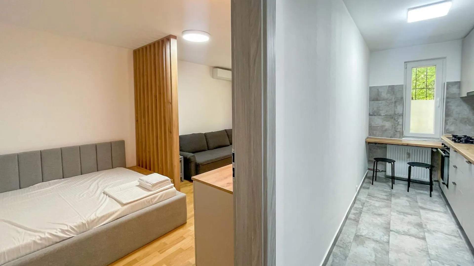 Apartment National Arena Mega Mall Mirina Studio Bucharest Romania